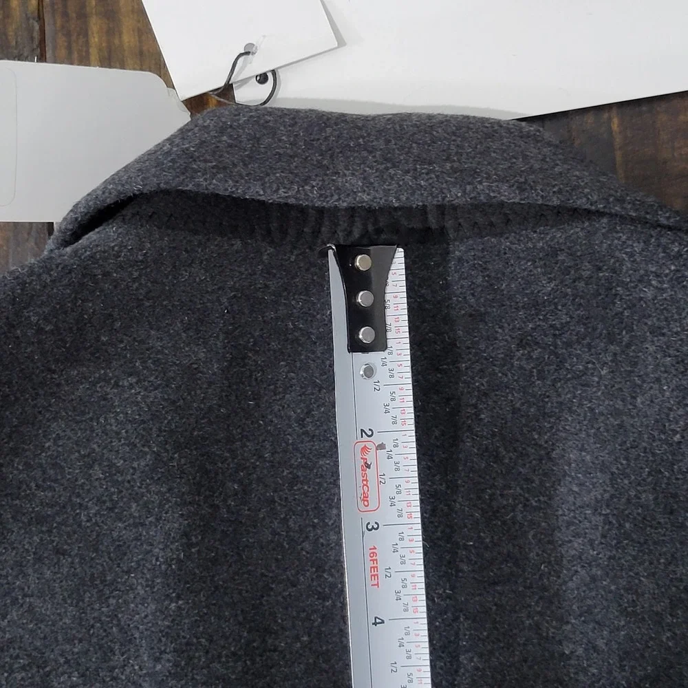 Calvin Klein PROSPER Men's Overcoat Charcoal‎ Gray Size XSLIM 44L NEW